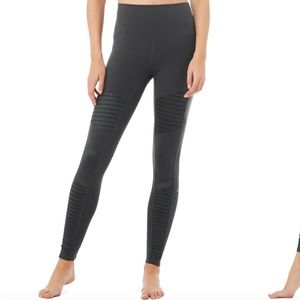 Alo Yoga Moto Legging - Gray, S